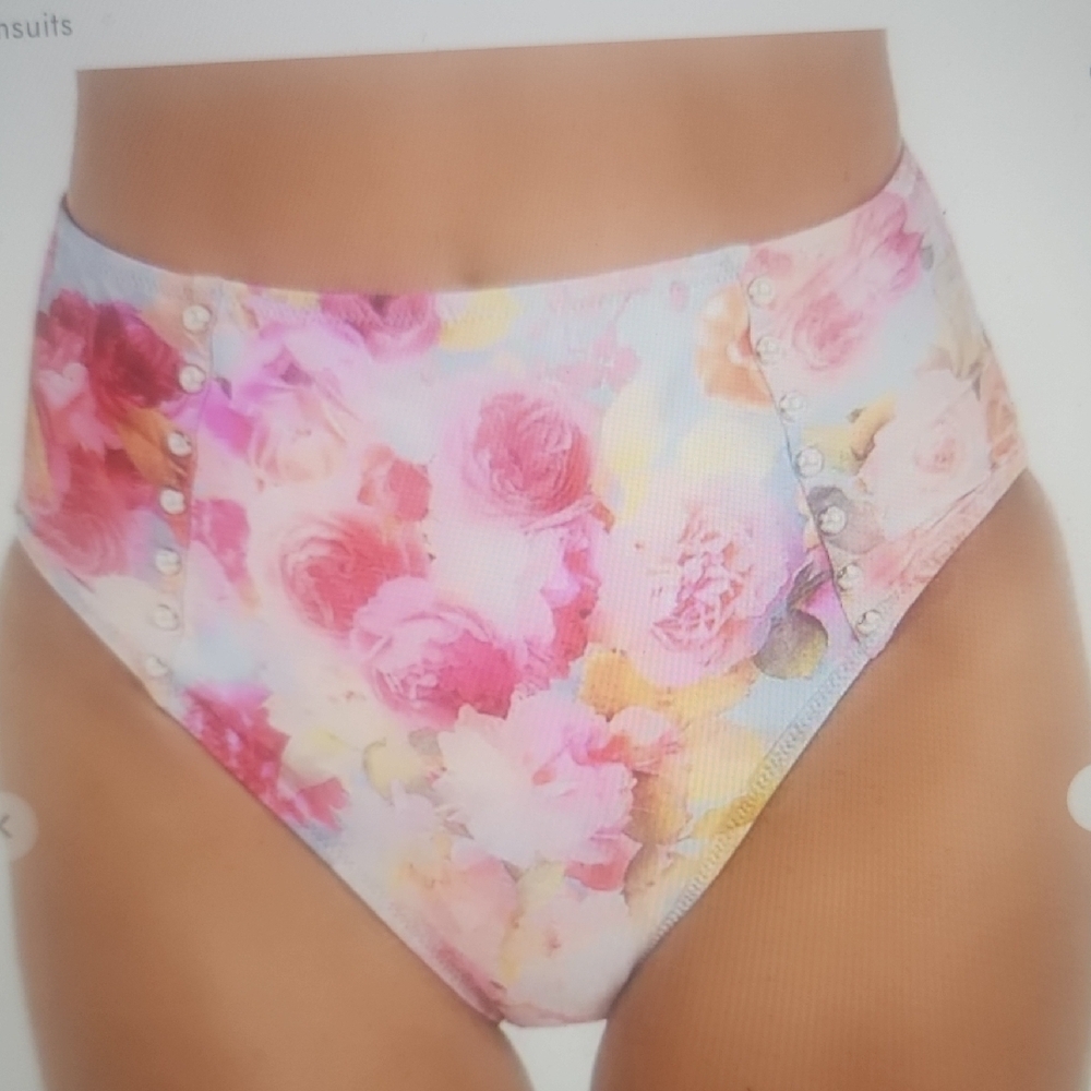 L'AGENCE Vanessa High-Waisted Bikini Bottom Size S $201 - Picture 4 of 7